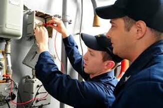 Electricians working on Junction Box